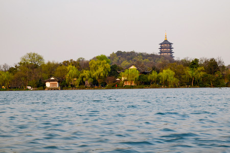 West Lake sceneryの写真素材