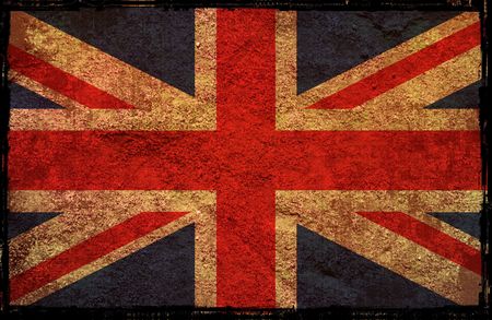 flag of United Kingdomの写真素材