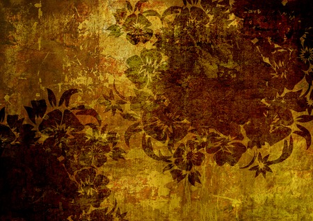 floral style backgrounds frameの写真素材