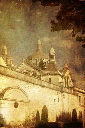 old-fashioned churchの写真素材