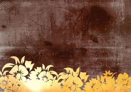 floral style backgrounds frameの写真素材