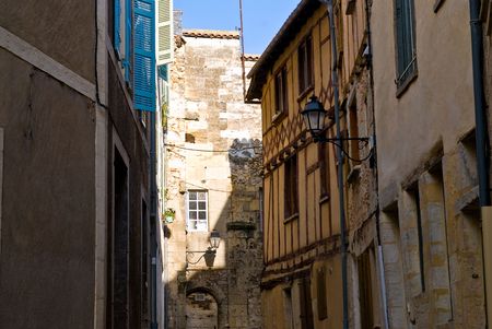antique city building in Europeの写真素材