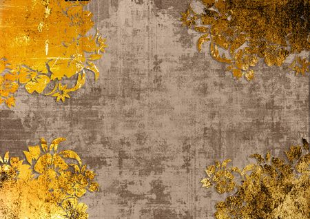 floral style backgrounds frameの写真素材