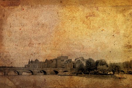 old-fashioned parisの写真素材