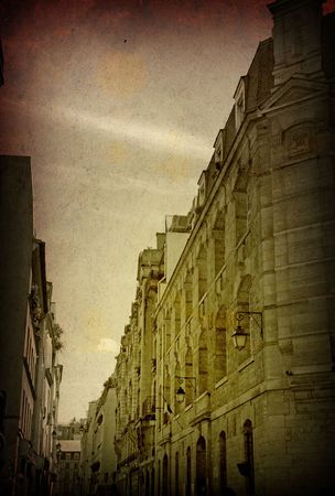 grungy back alleyの写真素材