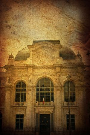 old-fashioned paris franceの写真素材