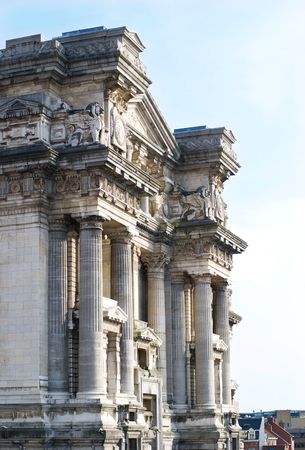 Cityscape in Brussels Europe - landmark of Brusselsの写真素材