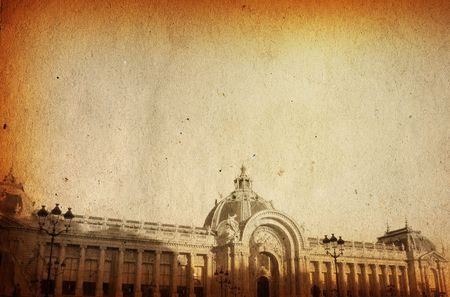 old-fashioned building in Europeの写真素材