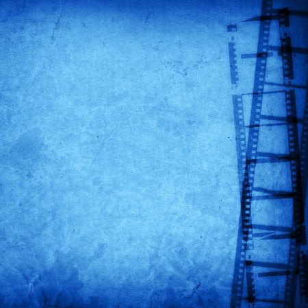 grunge film strip effect backgroundsの写真素材