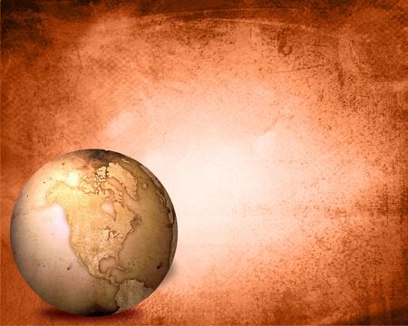 aged America map-grunge artworkの写真素材