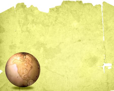 aged America map-grunge artworkの写真素材