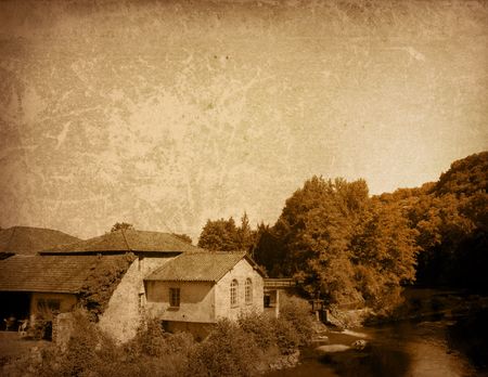 antique city building in paris Europeの写真素材