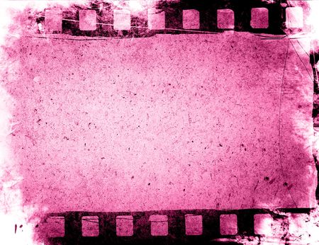 grunge film strip effect backgroundsの写真素材