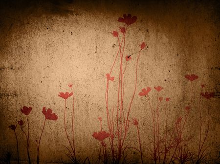 floral style textures の写真素材