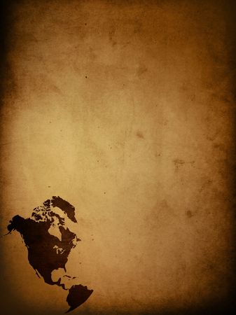 aged America map-grunge artworkの写真素材