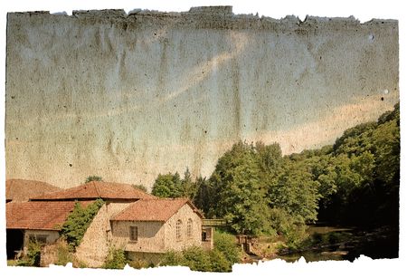 house (a house in France)の写真素材