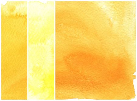 great watercolor background - watercolor paints on a rough texture paperの写真素材