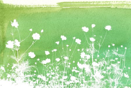 floral style textures with space for text or imageの写真素材