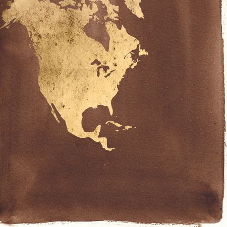 aged America map-grunge artworkの写真素材
