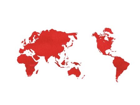 world map vintage artwork - perfect background with space for text or imageの写真素材