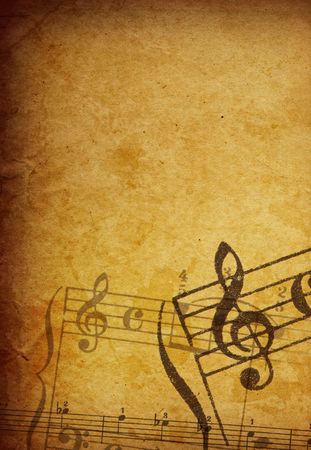 Abstract grunge melody textures and backgrounds - perfect background with space for text or imageの写真素材