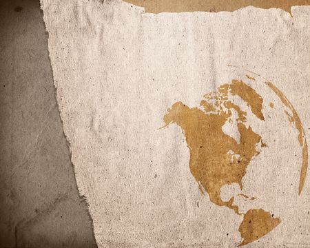 aged America map-vintage artwork