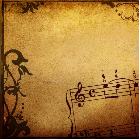 Abstract grunge melody textures and backgrounds - perfect background with space for text or imageの写真素材