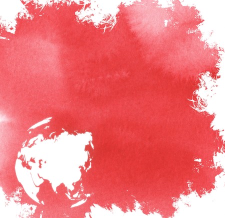 asia mapの写真素材