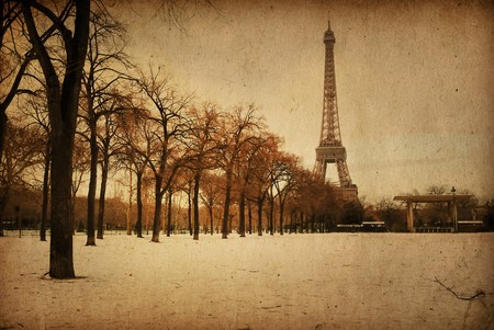 beautiful Parisian streets の写真素材