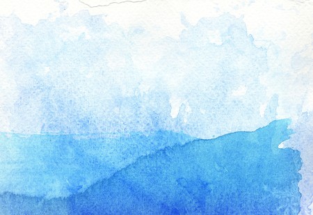 great watercolor background - watercolor paints on a rough texture paper
の写真素材
