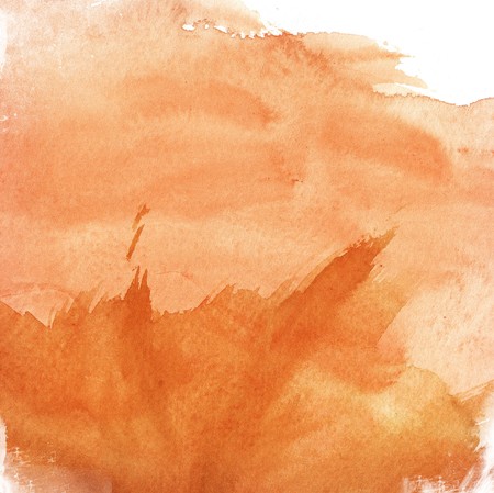 great watercolor background - watercolor paints on a rough texture paperの写真素材