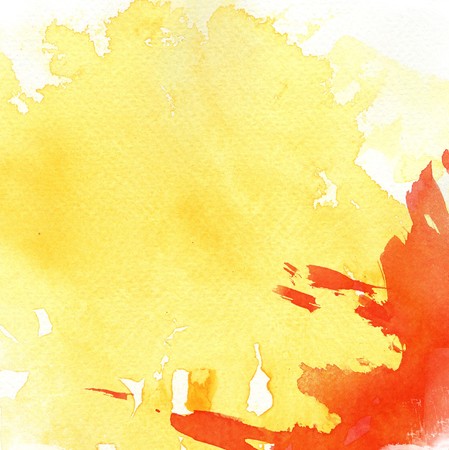 great watercolor background - watercolor paints on a rough texture paper
の写真素材