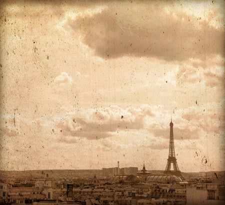 beautiful Parisian streets - with space for text or image
の写真素材