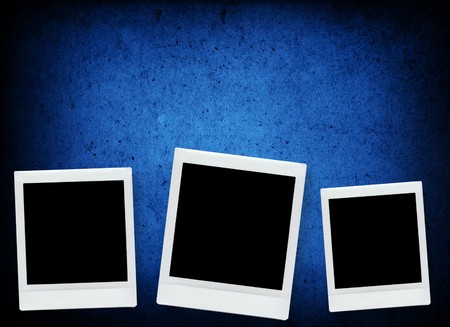 Blank photo frame の写真素材