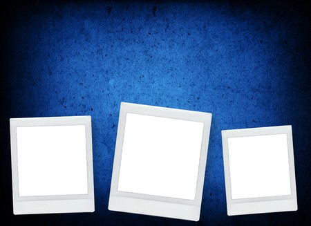 Blank photo frame の写真素材