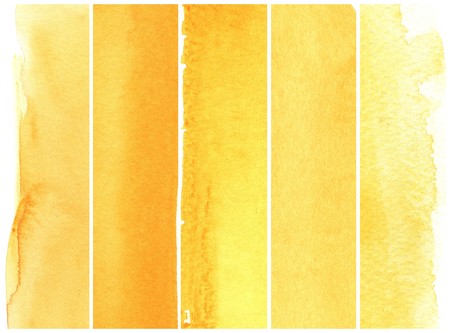 great watercolor background - watercolor paints on a rough texture paperの写真素材