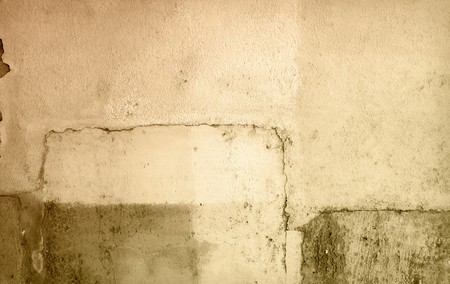 Brown grungy wall - Great textures for your design の写真素材