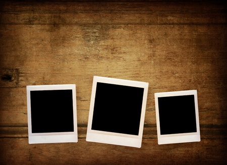 Blank photo frame 