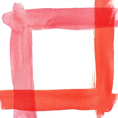 watercolor paints on a rough texture paperの写真素材