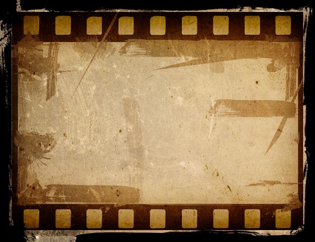 dark film strip for textures and backgrounds frame の写真素材