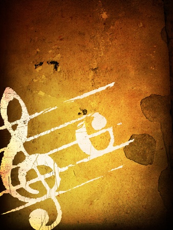 Abstract grunge melody textures and backgrounds with spaceの写真素材