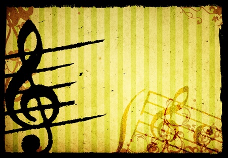 Abstract grunge melody textures and backgrounds - perfect background with space for text or imageの写真素材