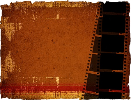Great film strip for textures and backgrounds with space の写真素材
