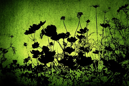 floral style textures with space for text or imageの写真素材