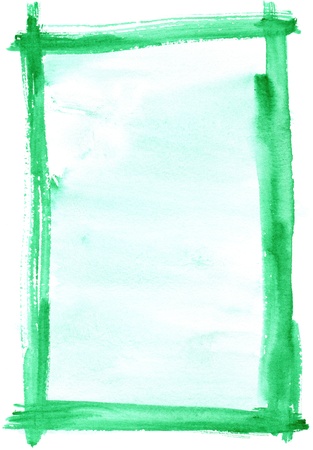 texture watercolor frame painting - with space for your designの写真素材