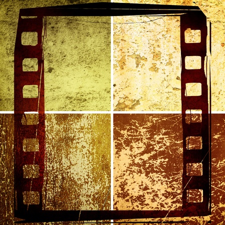 Great film strip for textures and backgrounds with space の写真素材