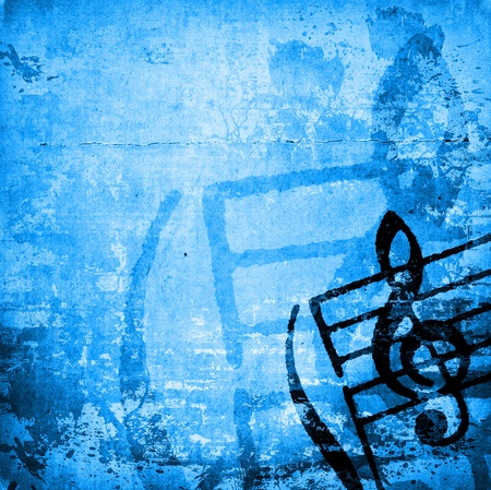 Abstract grunge melody textures and backgrounds with space の写真素材