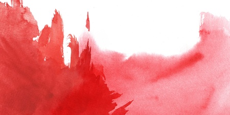 great watercolor background - watercolor paints on a rough texture paperの写真素材