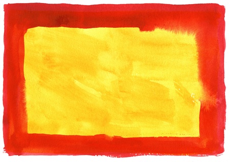 great watercolor background - watercolor paints on a rough texture paperの写真素材