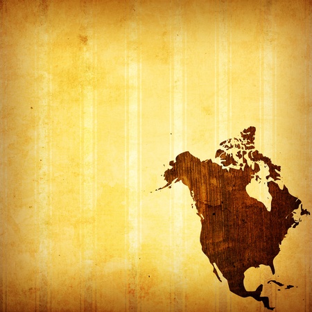 aged America map-vintage artworkの写真素材